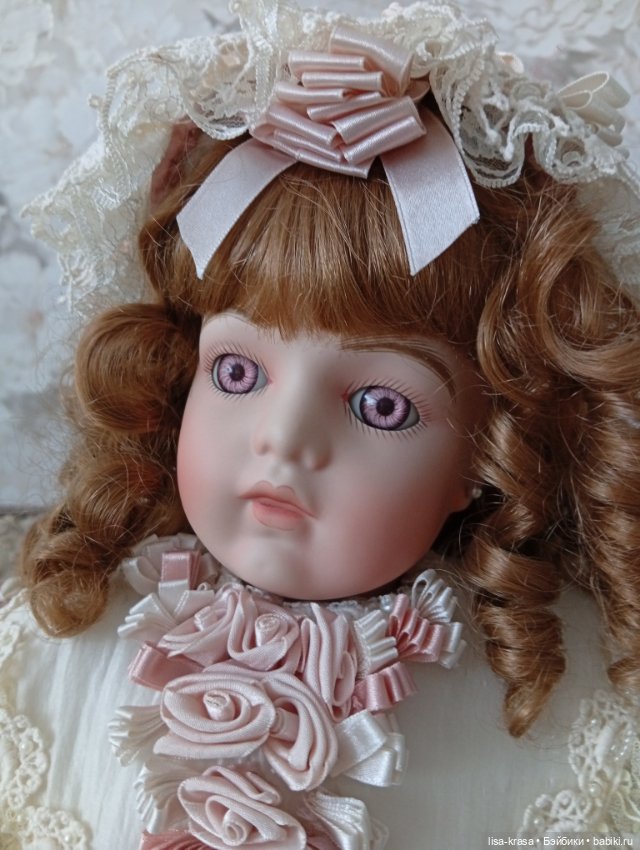 Реплика антикварной куклы Bru от Josie Orithuela Mull