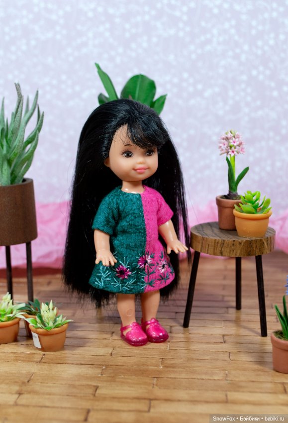 Платье "Цветочное" для Kelly/ Shelly, Penny box, bjd (фото 4)