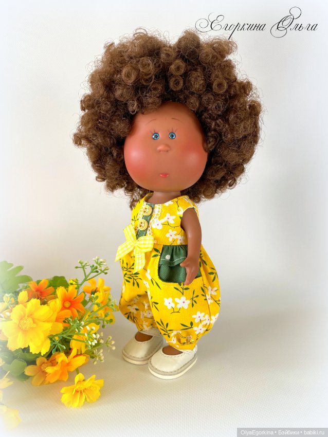 Комбинезоны для большой (30 см) и маленькой (23 см) Миечек (фото 4)