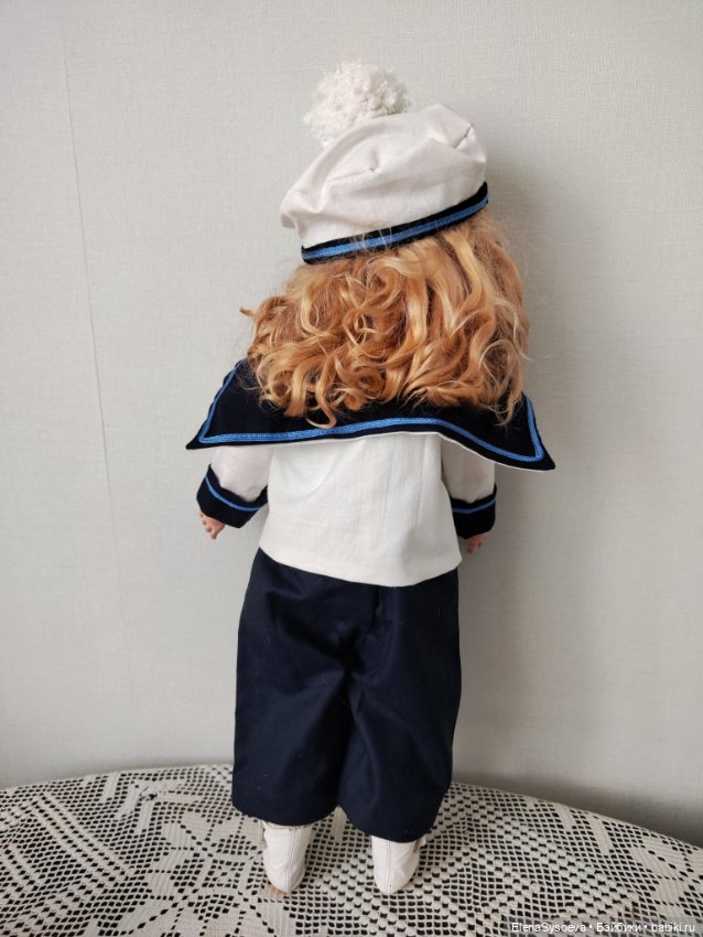 2 матросских костюма для куклы мальчика (фото 8)