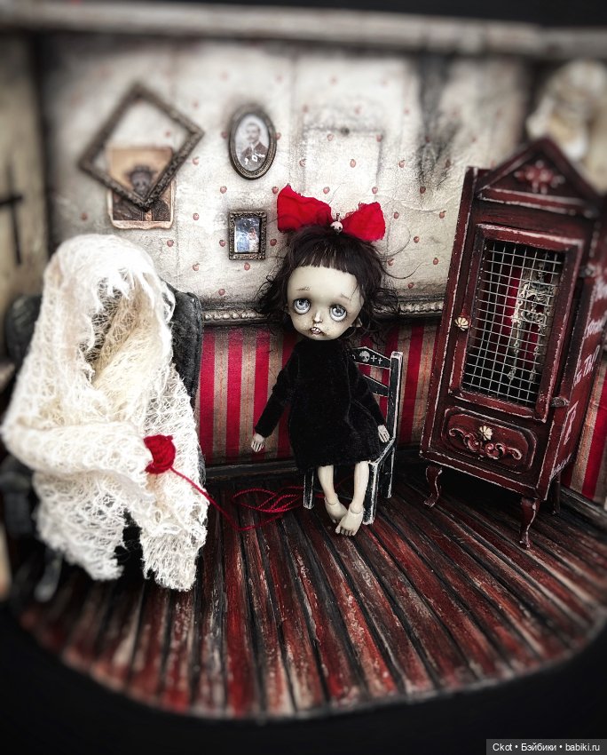 «Страшные сказки на ночь» Авторская художественная композиция