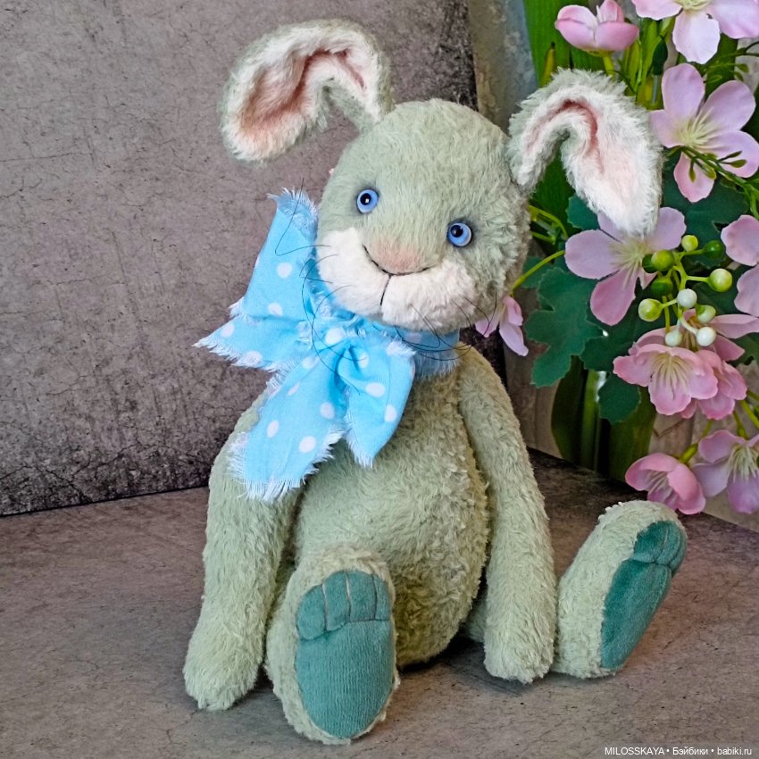 Тедди зайчик Яша — Авторские игрушки
