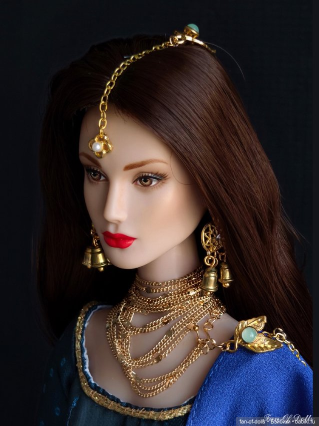 Индийский костюм для кукол Роберта Тоннера 40 см (фото 4)