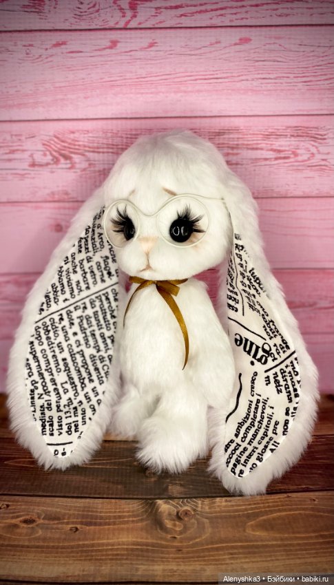 Зайчик Репортёр 📝 — Авторские игрушки (фото 6)