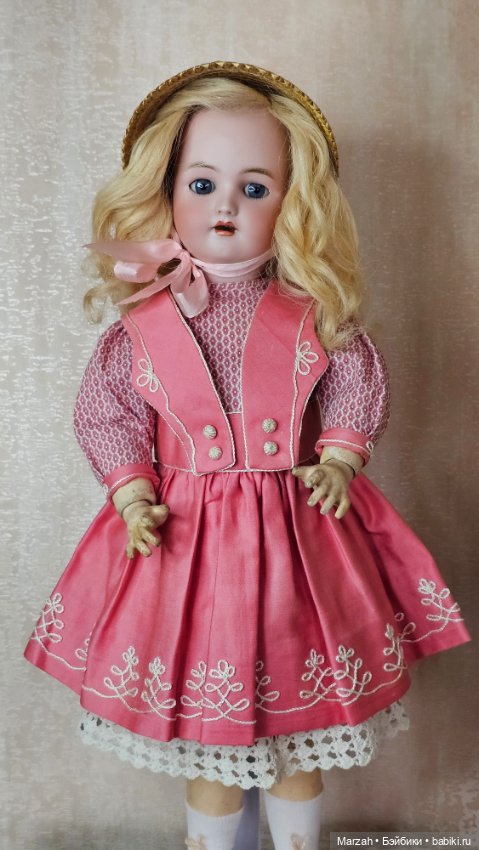 Антикварная куколка от Handwerck & Simon&Halbig (фото 6)