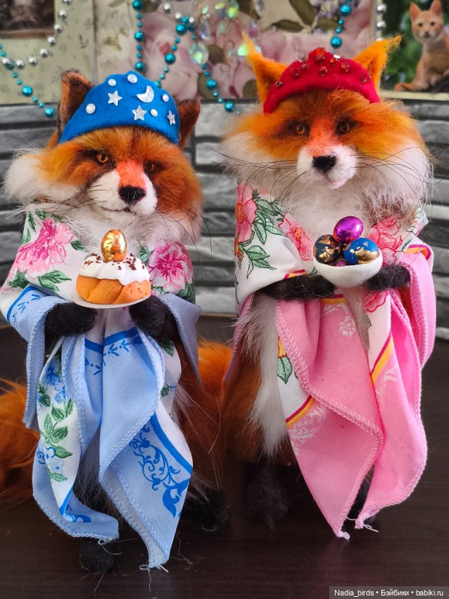 Пасхальная лисичка — Авторские игрушки (фото 7)