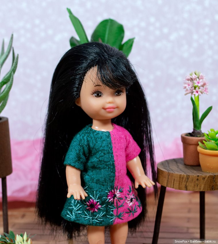 Платье "Цветочное" для Kelly/ Shelly, Penny box, bjd (фото 3)