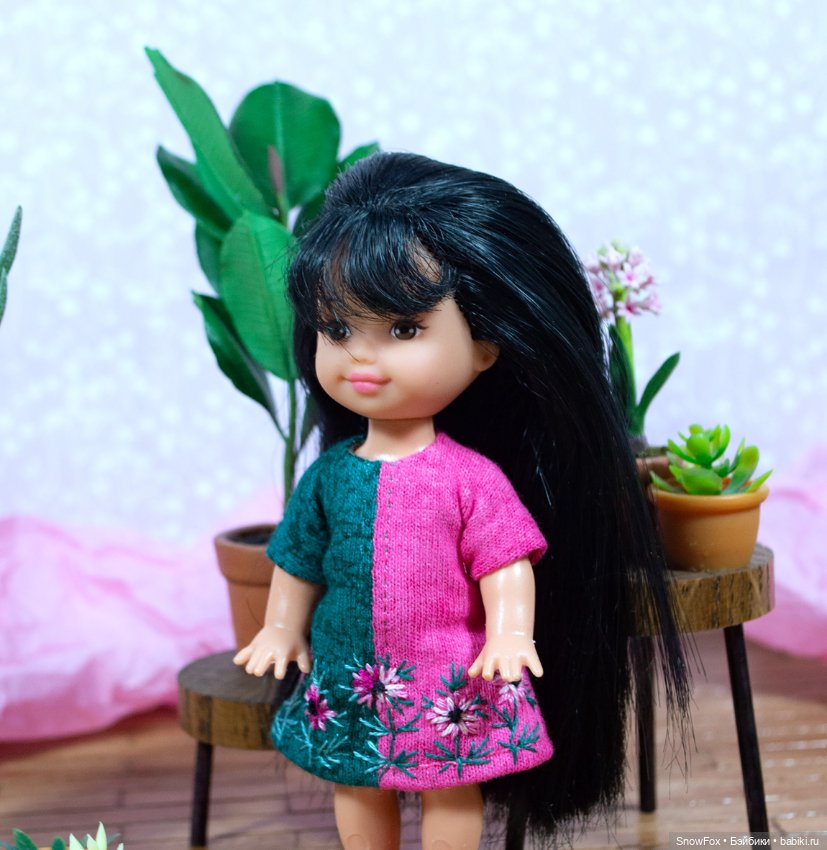 Платье "Цветочное" для Kelly/ Shelly, Penny box, bjd (фото 2)
