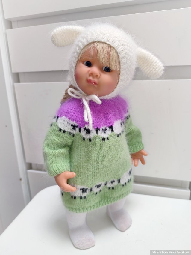 Комплект одежды Овечки 2 для кукол Вихтель Wichtel (фото 5)