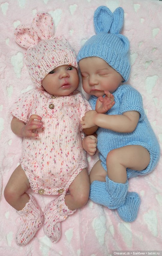 Нежный комплект для реборн (фото 6)