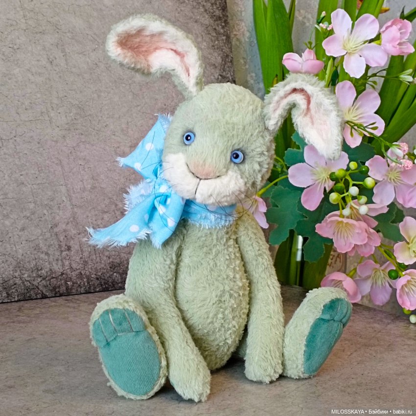 Тедди зайчик Яша — Авторские игрушки (фото 4)