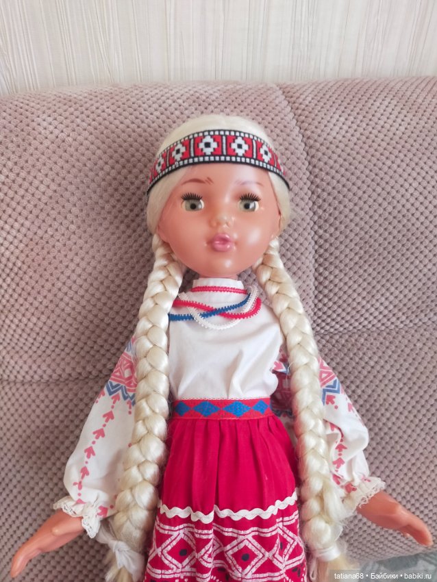 Кукла ленигрушка Славянка