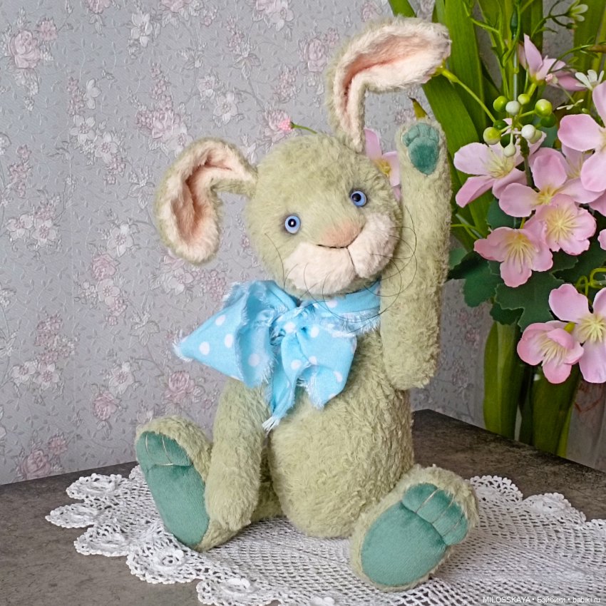 Тедди зайчик Яша — Авторские игрушки (фото 5)