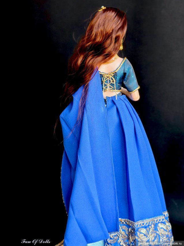 Индийский костюм для кукол Роберта Тоннера 40 см (фото 7)