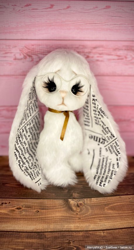 Зайчик Репортёр 📝 — Авторские игрушки