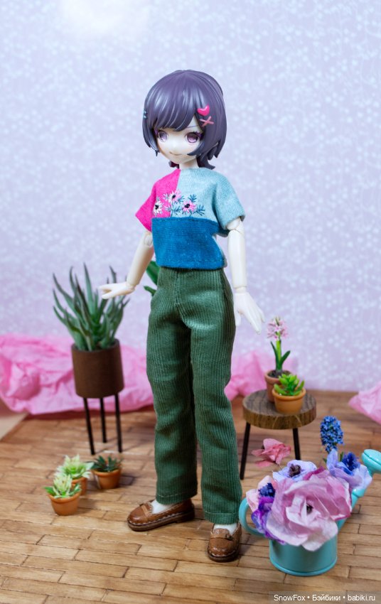 Футболка "Цветы" с вышивкой для сицилийских псов,близнецов,Милим (фото 2)