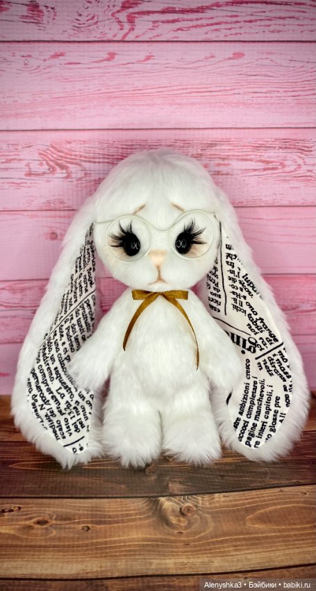 Зайчик Репортёр 📝 — Авторские игрушки (фото 5)