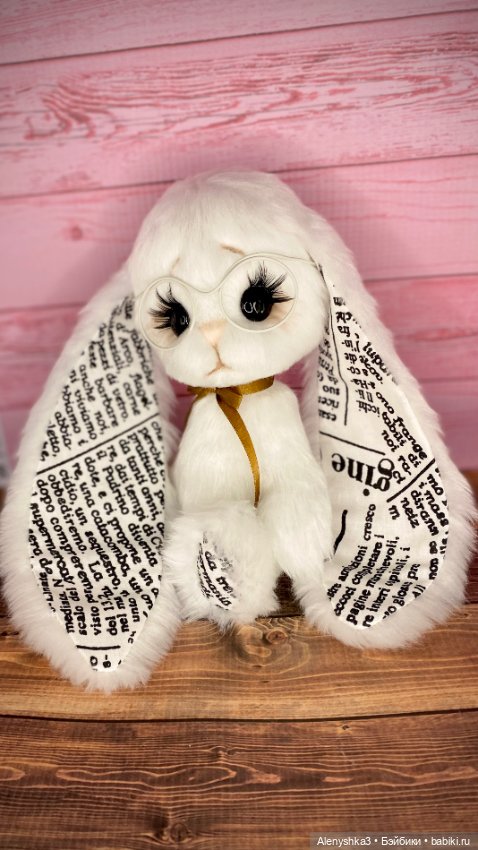 Зайчик Репортёр 📝 — Авторские игрушки (фото 2)