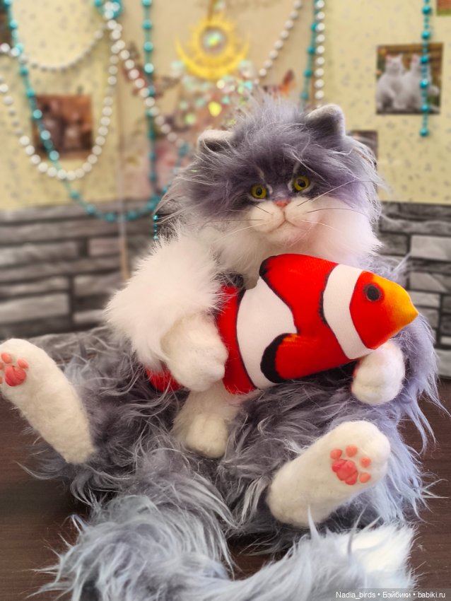 Федя с рыбкой — Авторские игрушки