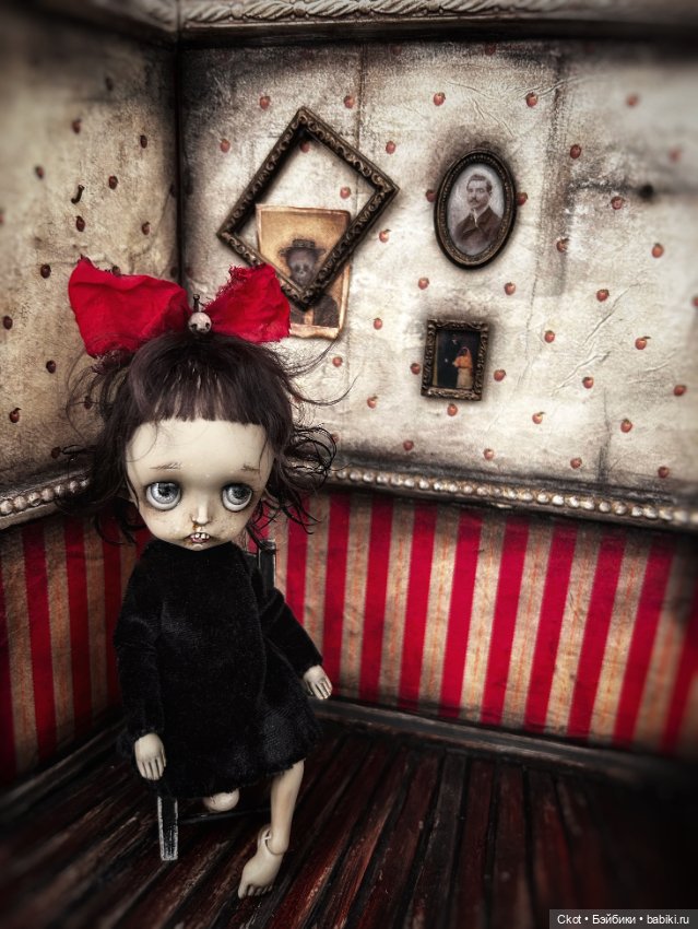 «Страшные сказки на ночь» Авторская художественная композиция (фото 2)