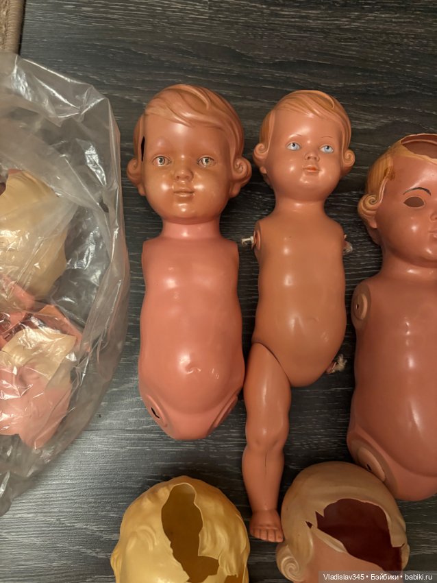 Лот целлулоида в ремонт — Винтажные куклы и игрушки детства (фото 7)