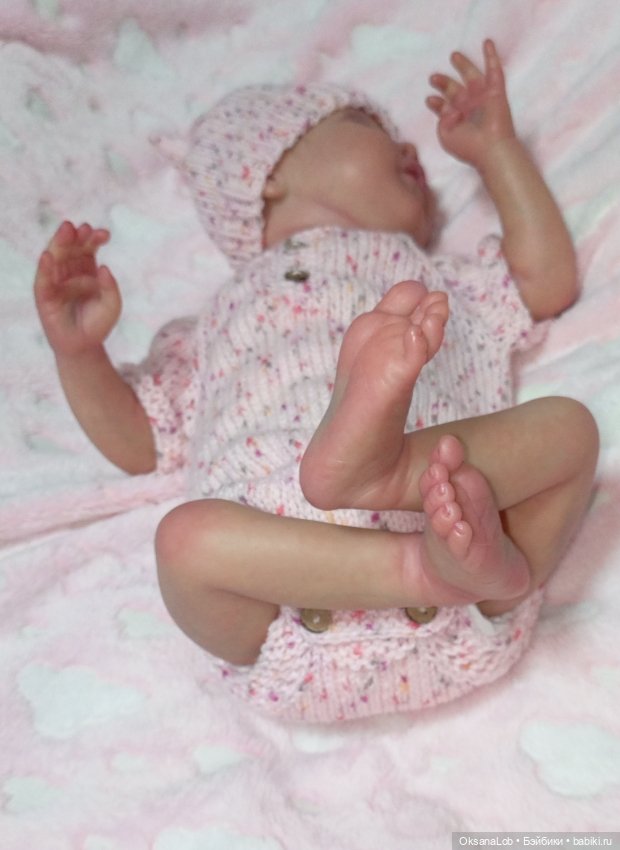 Нежный комплект для реборн (фото 3)