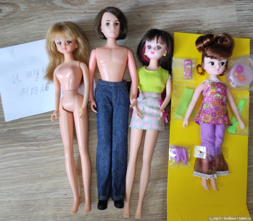 Куклы jenny licca licca retro (фото 3)