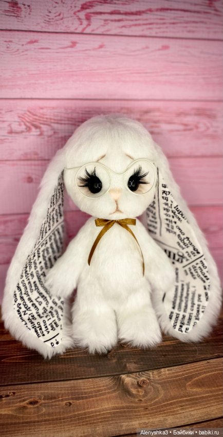 Зайчик Репортёр 📝 — Авторские игрушки (фото 7)