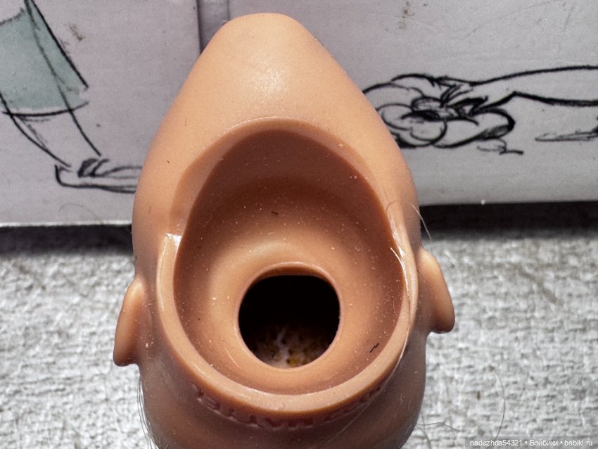 Голова Праздничного Кена блондина. 2025 год (фото 7)