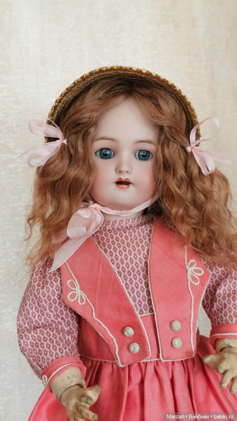 Антикварная куколка от Handwerck & Simon&Halbig (фото 8)