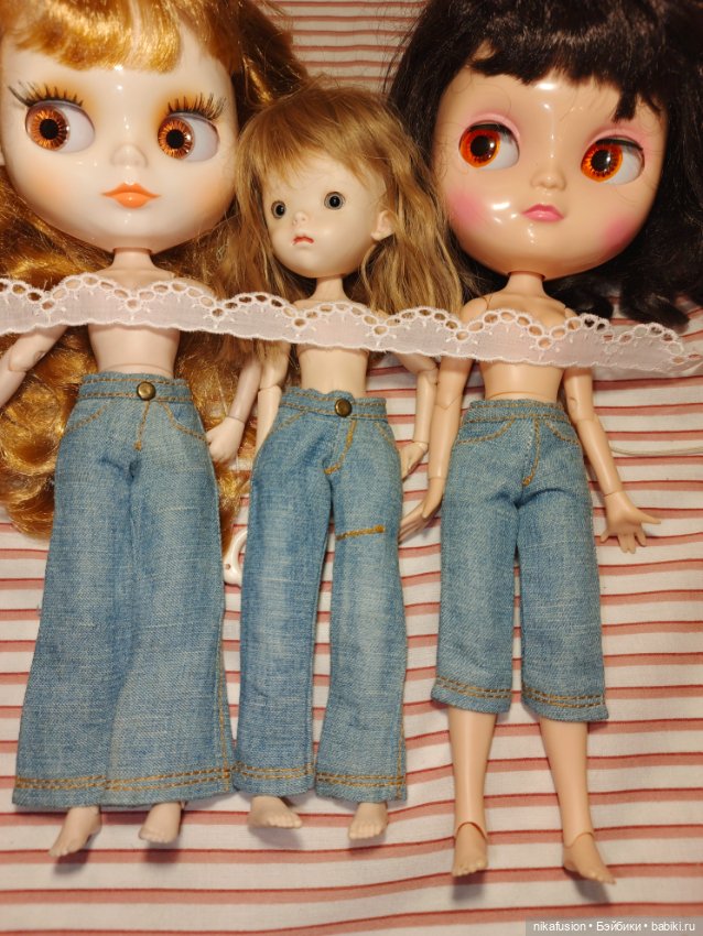 Джинсы и бриджи на куклу Блайз, Ландуду и похожих