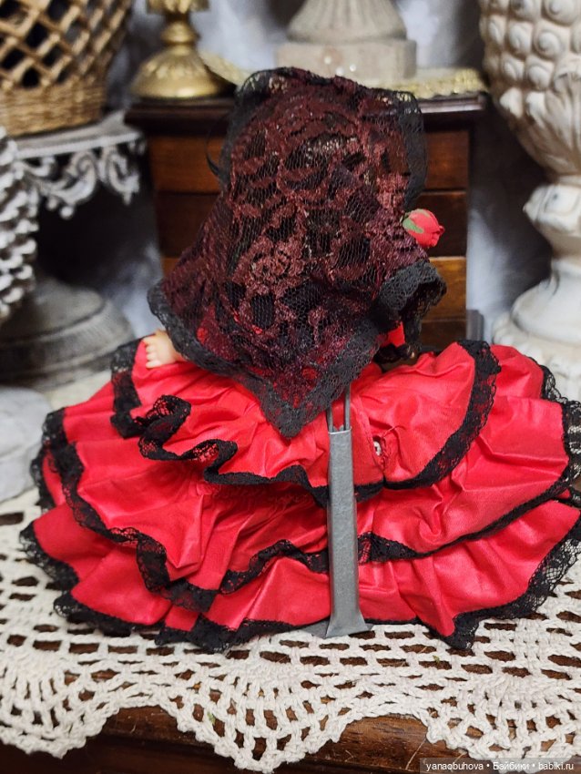 Винтажная куколка испанка Мадам Александр (фото 6)