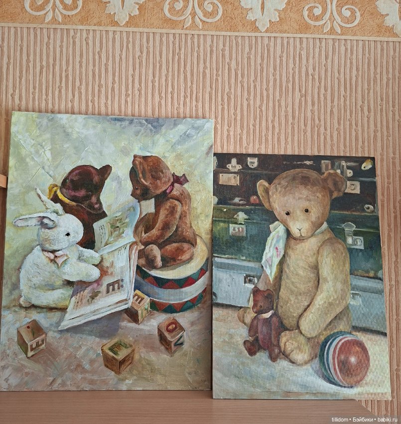 Живопись"Советские игрушки"