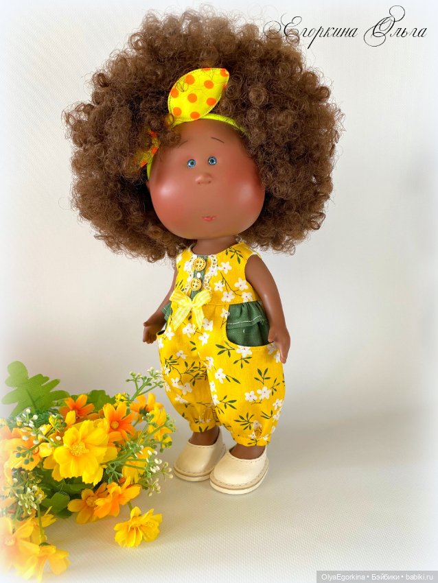 Комбинезоны для большой (30 см) и маленькой (23 см) Миечек (фото 3)