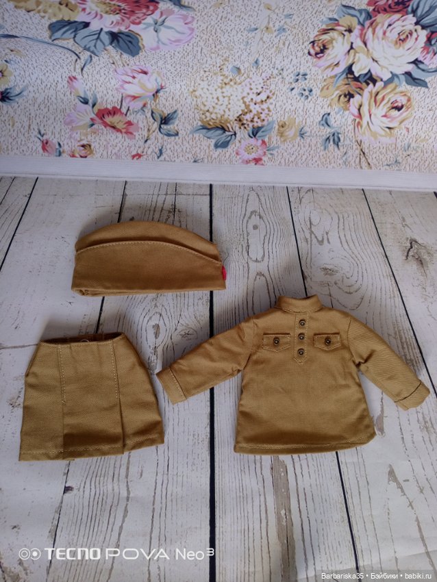 Военная форма для Паолок — Одежда для кукол (фото 2)