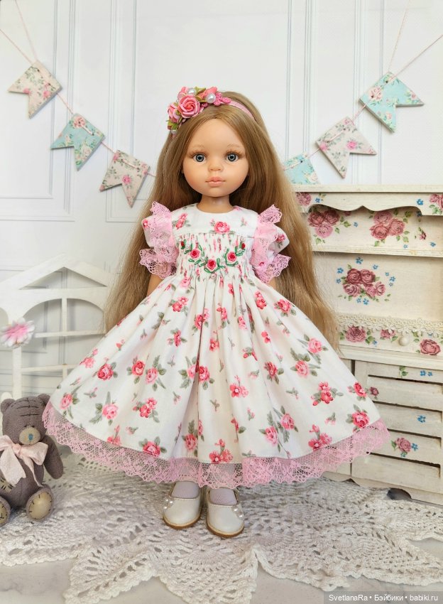 Комплект с буфами "Розочка" (фото 2)