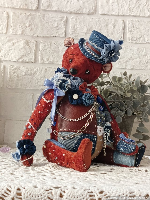 Мишка Тедди Аксель — Авторские игрушки