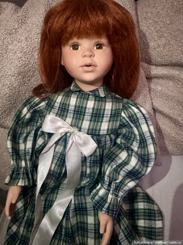 Фарфоровая рыжуля — Коллекционные куклы