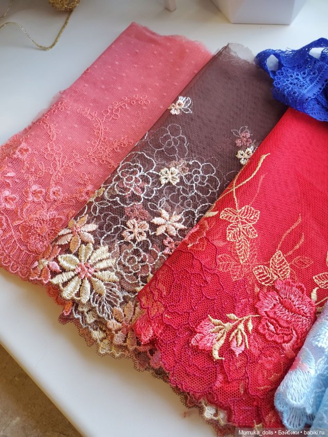 Шикарные кружева лотом — Ткани (фото 2)