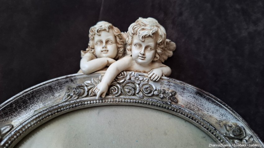 Рамка с ангелами — Аксессуары для кукольных фотосессий (фото 2)