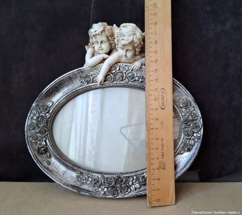 Рамка с ангелами — Аксессуары для кукольных фотосессий (фото 5)