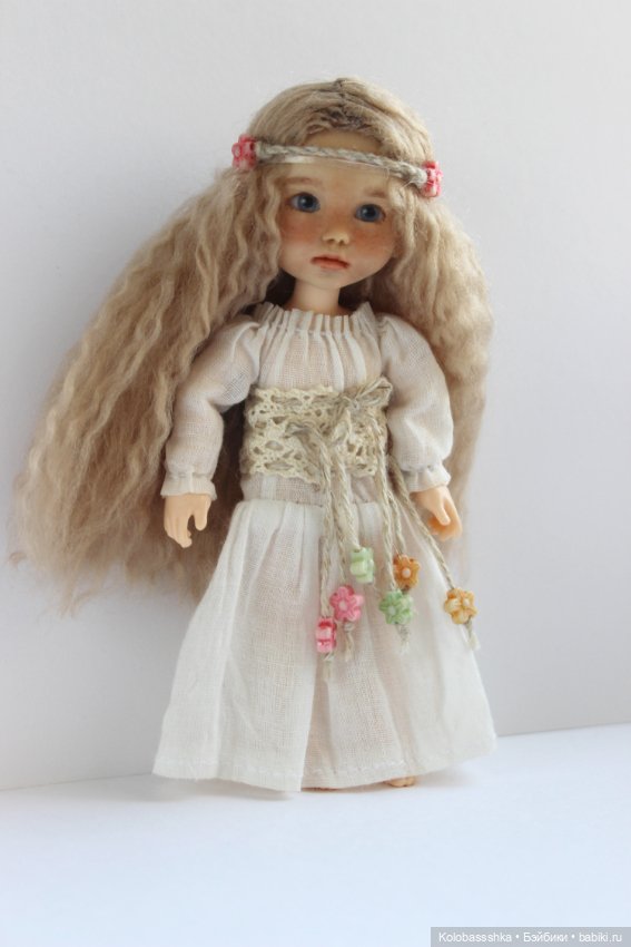 Авторская куколка Селена 13см (фото 3)