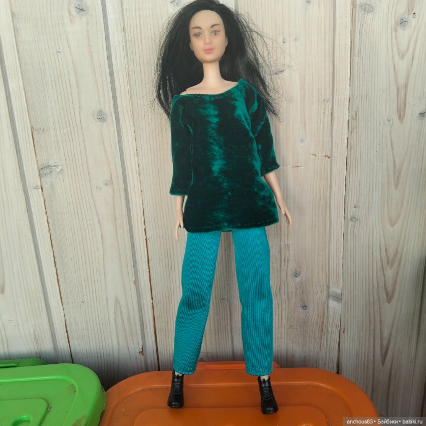 Барби азиатка на высоком теле, ооак (фото 3)