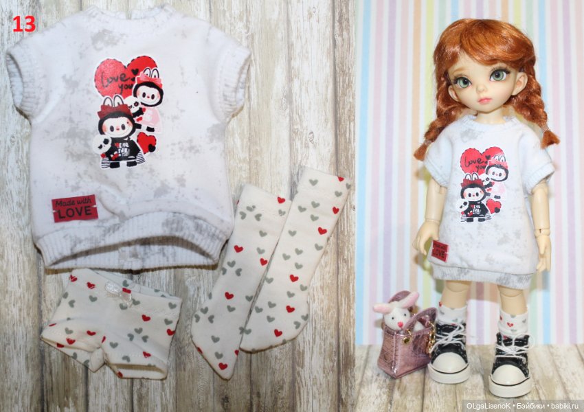 Комплекты для YoSD (25-27 см.) Littlefee, Amydoll, Iplehouse и т.п (фото 10)