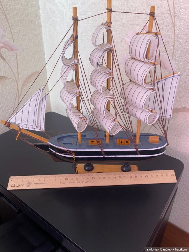 Кораблик — Аксессуары для кукольных фотосессий (фото 5)