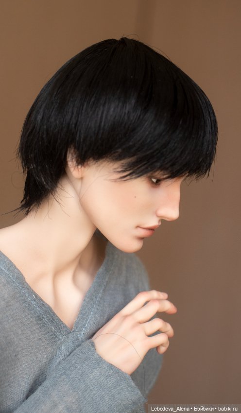 Мужской парик на головы 12см (фото 2)