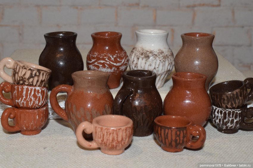 Керамика 1 к 6 — Посуда для кукол (фото 5)