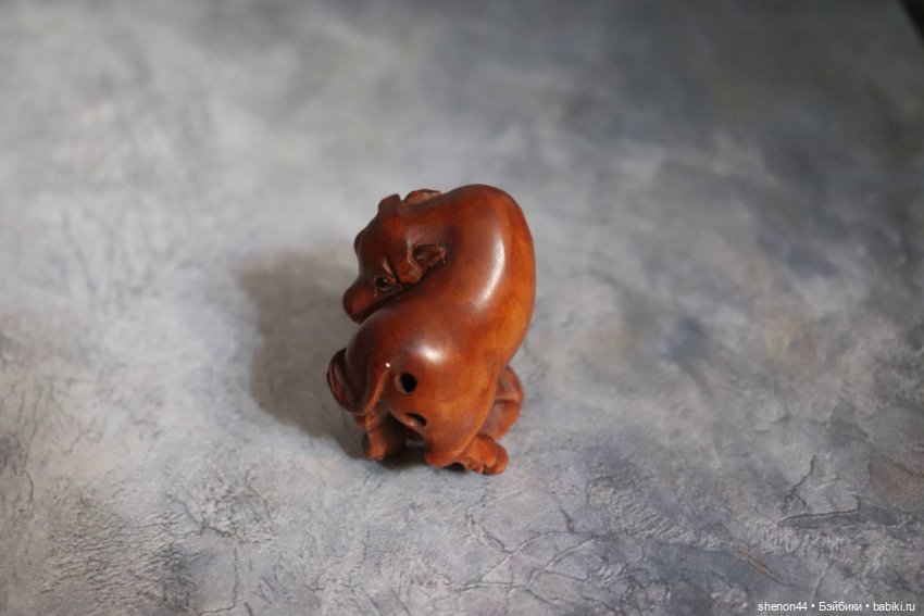 Нэцкэ "Бычок" — Статуэтки (фото 2)