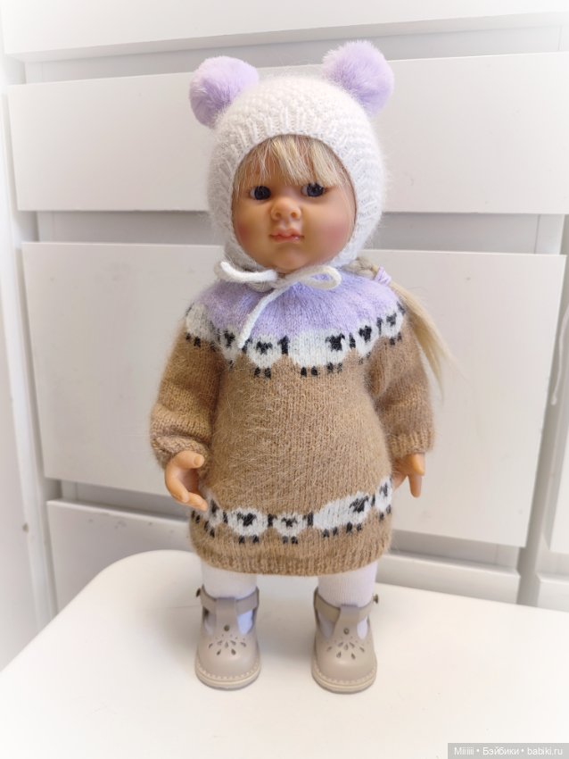 Комплект одежды Овечки 3 для кукол Вихтель Wichtel