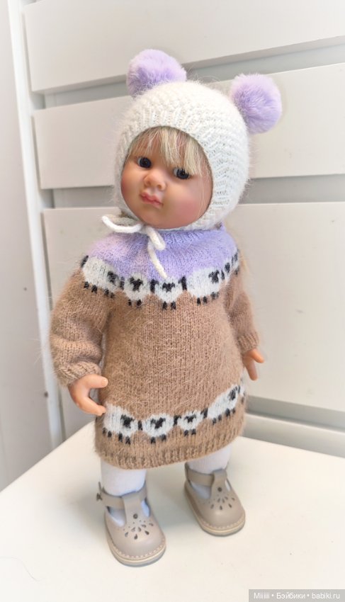 Комплект одежды Овечки 3 для кукол Вихтель Wichtel (фото 5)